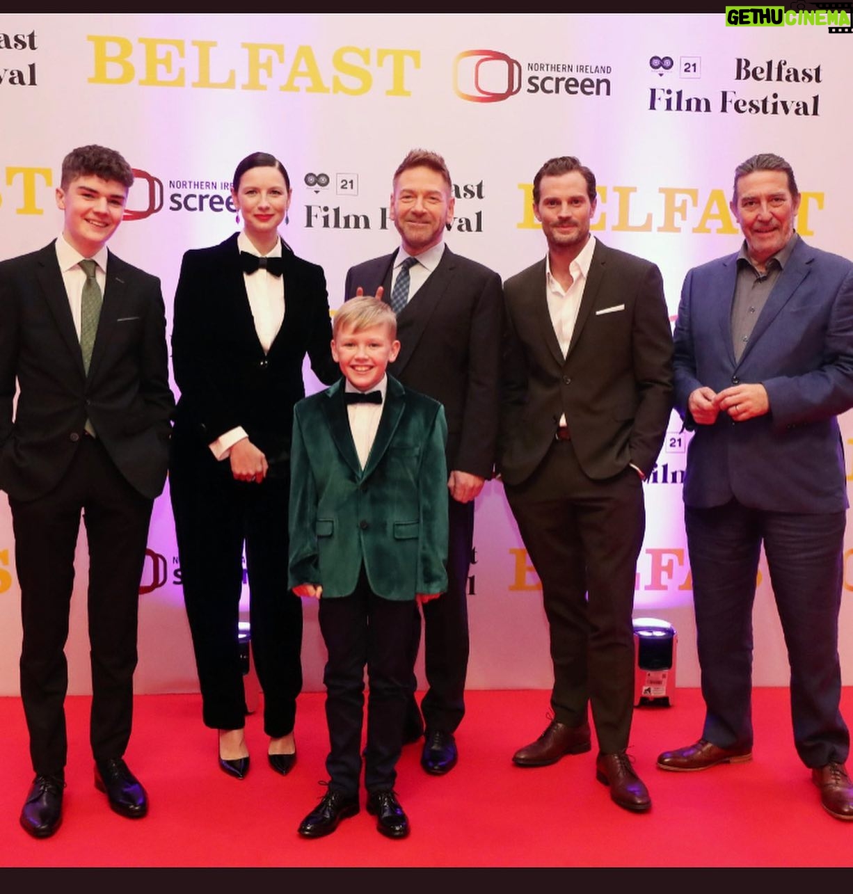 Caitríona Balfe Instagram - What a week for @belfastmovie … firstly thank you @bifa_film for the wonderful recognition for our cast and crew … 11 noms!!! And then bringing Belfast home. An incredible night in Belfast… so emotional, so fun …. Just so special. 💗