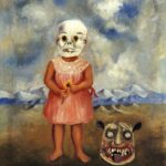Caitríona Balfe Instagram - Happy Halloween 🎃 Girl with Death Mask - Frida Kahlo 1938