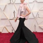 Caitríona Balfe Instagram - What a magical night at my first Oscars representing @fordvferrari which took home TWO Oscars. Congratulations to Mike and Andrew and Don on your wins !!! Thank you @maisonvalentino for the beautiful gown, to @niwaka_collections for the amazing jewellery and to my wonderful glam team who pulled it all together @karlawelchstylist @brenrobertsonbeauty @marcusrfrancis And also to Lena and Tom @carasoin for the fabulous skin prep for the last few weeks. #Oscars2020 #Valentino #niwakacollections #niwakapartner ❤️❤️❤️