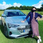 Caitríona Balfe Instagram - Sunday country drives .... Thank you @audiuk @tonyameli for letting me try out the Etron!!! 🌱🌱#gifted
