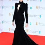 Caitríona Balfe Instagram - Thank you so much to @giorgioarmani for creating this beautiful gown for @bafta …. Such a special night 💗 #giorgioarmanipartner