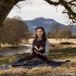 Caitríona Balfe Instagram - Ready for a new chapter…. Season 6 coming soon..!!!!! (Also like to point out that this is indeed a real location and the fact that this is my office most days still blows my mind!!) @outlander_starz @sptv #clairefraser