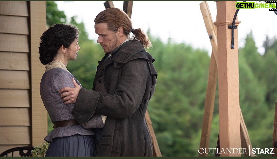 Caitríona Balfe Instagram - Need an escape from all the madness??? Ep 5, Season 5 on now. You might even meet a furry new friend ! @outlander_starz