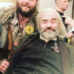 Caitríona Balfe Instagram - On Outlander you’re never truly dead @duncan.lacroix and @thekylerees .... 🏴󠁧󠁢󠁷󠁬󠁳󠁿 🍺 @outlander_starz