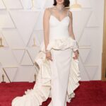 Caitríona Balfe Instagram - Thank you so much @louisvuitton and @nicolasghesquiere for this stunning gown. A special dress to finish our journey celebrating our Belfast film. #louisvuitton