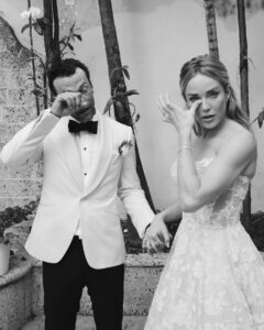 Caity Lotz Instagram - I’m not crying you’re crying @brides did a wonderful feature with all the details 🥹