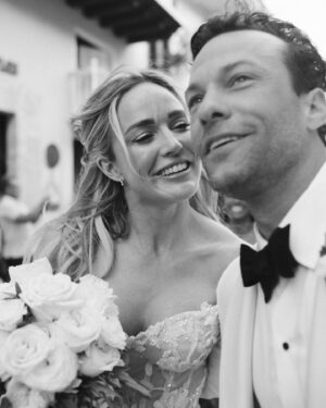 Caity Lotz Instagram - I’m not crying you’re crying 

@brides did a wonderful feature with all the details 🥹