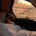 Caity Lotz Instagram – This was one of the most amazing experiences I’ve ever had. With @cruisewhitsundays you can sleep underwater at Great Barrier Reef or under the stars looking at the Milky Way. They were so bright Kyle was able to snap that 3rd pic on his iPhone. I got to scuba dive for the first time in the most epic place, and to top it all off we had a private dinner in an underwater observatory. We were geeking out so hard we could barley eat. This has been an amazing adventure filled Honeymoon and we’ve been meeting the kindest people 💕 def not taking this for granted. #greatbarrierreef #cruisewhitsundays