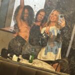 Caity Lotz Instagram – Life carousel 🎠 Been making a bigger effort to see more friends lately and it feels really good 😊 

And now it’s tropical storm Sunday! @iamkyleschmid and I are prepared!