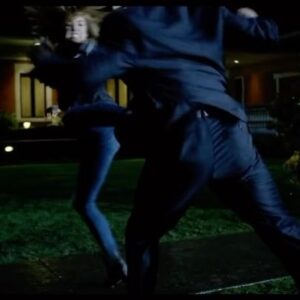Caity Lotz Instagram - This was such a fun scene to shoot out in the pouring rain ☔️ #martialarts I think this was the #arrow 100th episode, right?