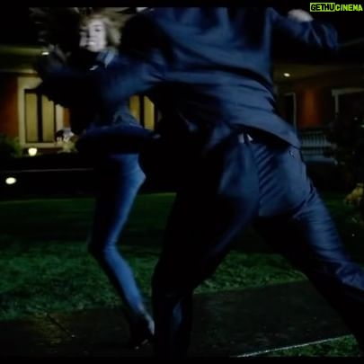 Caity Lotz - 99.9K Likes - This was such a fun scene to shoot out in the pouring rain ☔️ #martialarts I think this was the #arrow 100th episode, right?