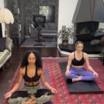 Caity Lotz Instagram – Our first live yoga session! Thanks for joining