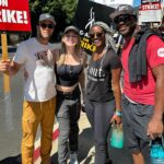 Caity Lotz Instagram – The last actors strike against major TV and film studios was in 1980. 43 years ago! This is a huge deal and not something we take on lightly. Please stand with us and with the WGA. #sagaftrastrike #sagaftramember #sagaftrastrong #wgastrong