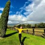 Caity Lotz Instagram - Tuscany 🇮🇹 🌈 and the STRIKE IS OVER!!! 🍾
