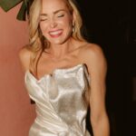 Caity Lotz Instagram – 2nd dress we went for glamour 😍 @galialahav