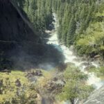Caity Lotz Instagram - Made it to the top of Vernal Falls in #yosemite 💦 Got little wet and lots of stairs, but def worth it! This was my favorite hike 💕 also Yosemite in the spring time is 👌 not too crowded at all.