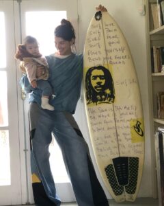 Calu Rivero Instagram - Surf life and trust the process