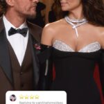 Camila Alves Instagram - Their chemistry is interstellar 💕 @officiallymcconaughey and @camilamcconaughey heating up the #Oscars Glambot. #LiveFromE