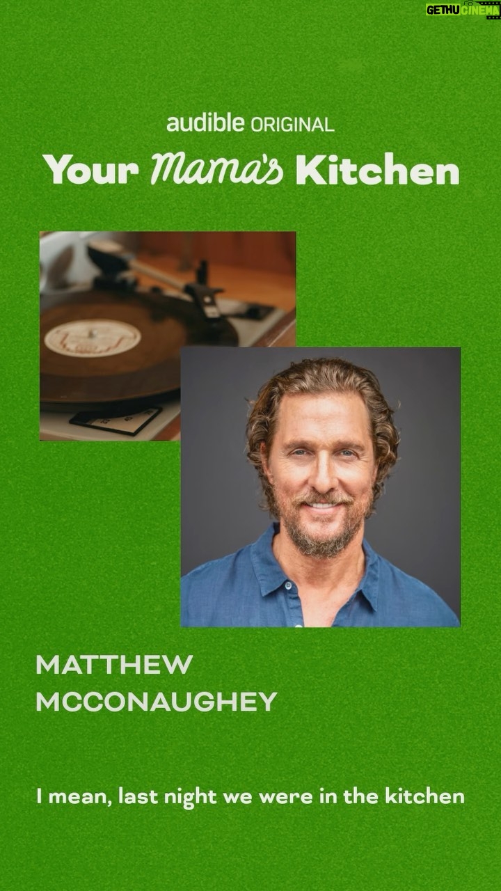 Camila Alves Instagram - When @officiallymcconaughey and @camilamcconaughey joined me on #YourMamasKitchen, I knew this was going to be a fun episode. It was the first time they appeared on a podcast together, and we had a great time going down memory lane and learning about the lessons they learned in their childhood kitchens in Texas and Brazil. One of my favorite moments is captured in this clip, where they describe what they do in their current kitchen to make sure it’s a place filled with comfort and merriment: They keep an old-fashioned record player next to the sink and everyone takes turns spinning albums of their choice. It sparks spontaneous singing and dancing and family fun. Don’t you just love that idea? Now I want a turntable in my kitchen!! You will love this episode. Listen wherever you find podcasts and let us know whatcha think. Link in bio/stories! And you can find Camila’s family recipe for Brazilian stroganoff at the #YourMamasKitchen website! “Your Mama’s Kitchen” is an @audible original podcast produced by @highergroundmedia #matthewmcconaughey #alrightalrightalright #camilamcconaughey #womenoftoday #mamamac #texas #brazil #texasfood #brazilianfood #stroganoff #recipes #foodstagram #familystrong #turntables #recordalbums #noticetheroseinsteadofthedustonthetable