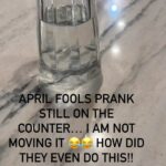 Camila Alves Instagram – They tried to get me on April Fools, it did not work! It’s been on the counter for 4 days now! 😂 let’s see who will get annoyed and move it… 
💚💛💚💛💚💛💚💛💚💛💚💛💚💛💚💛

Eles tentaram me pegar no primeiro de abril, mas não funcionou! Já está no balcão há 4 dias! 😂 vamos ver quem vai mexer…