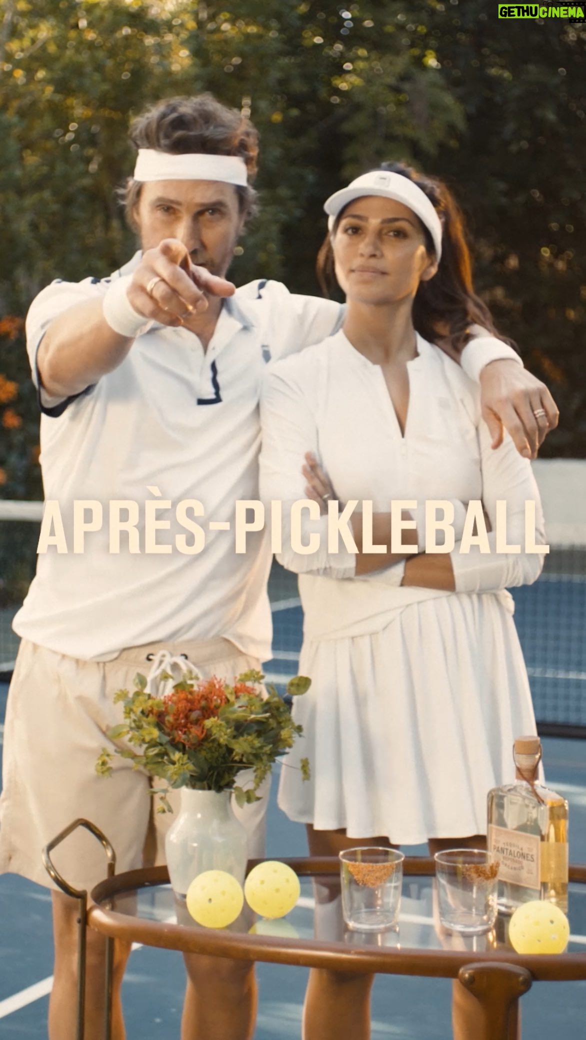 Camila Alves Instagram - Paddles up, pants down. It’s time for a Pantalones Pickle Margarita.