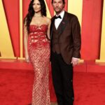 Camila Alves Instagram - Vanity Fair, Affair…. @vanityfair Gown @tonywardcouture Jewelry @buccellatimilan Shoes @aquazzura Styled by @sasathomann Makeup by @adamdecruz Hair by @e_mendez Styling assisted by @jadziascott_ Hair assisted by @aj_kutches Nails @ashlie_johnson And @alignpr Matthew’s credits to Styled by @taraswennen Makeup by @karayoshimotobua Hair by @marcusrfrancis Tuxedo @versace Watch @jacobandco Lapel pin @cindychao_theartjewel #vf #vfoscars #oscar #oscars