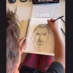 Camila Alves Instagram - Sunday Morning… our 11 year old @iamzlatanibrahimovic #ibrahimovic drawing. Have a blessed Sunday, love on your loved ones if far call one person you love 💚💛💚💛💚💛💚💛💚💛💚💛💚💛💚💛💚💛 Manhã de Domingo…nosso filho de 11anos desenhando o #ibrahimovic @iamzlatanibrahimovic Mostra amor pra quem você ama, se tiver longe liga pra uma pessoa que você ama!