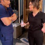 Camilla Luddington Instagram - When “tipping culture” reaches the Grey’s Anatomy set..