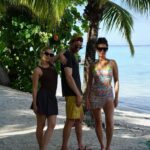 Camille Razat Instagram - Tahiti photo dump part I 🎬 WALTZING WITH BRANDO ❤️ Never been happier. Thanks to all the team for this amazing shooting. I love you all truly. Thanks to the Tahitian crew that make this experience the best of my life.