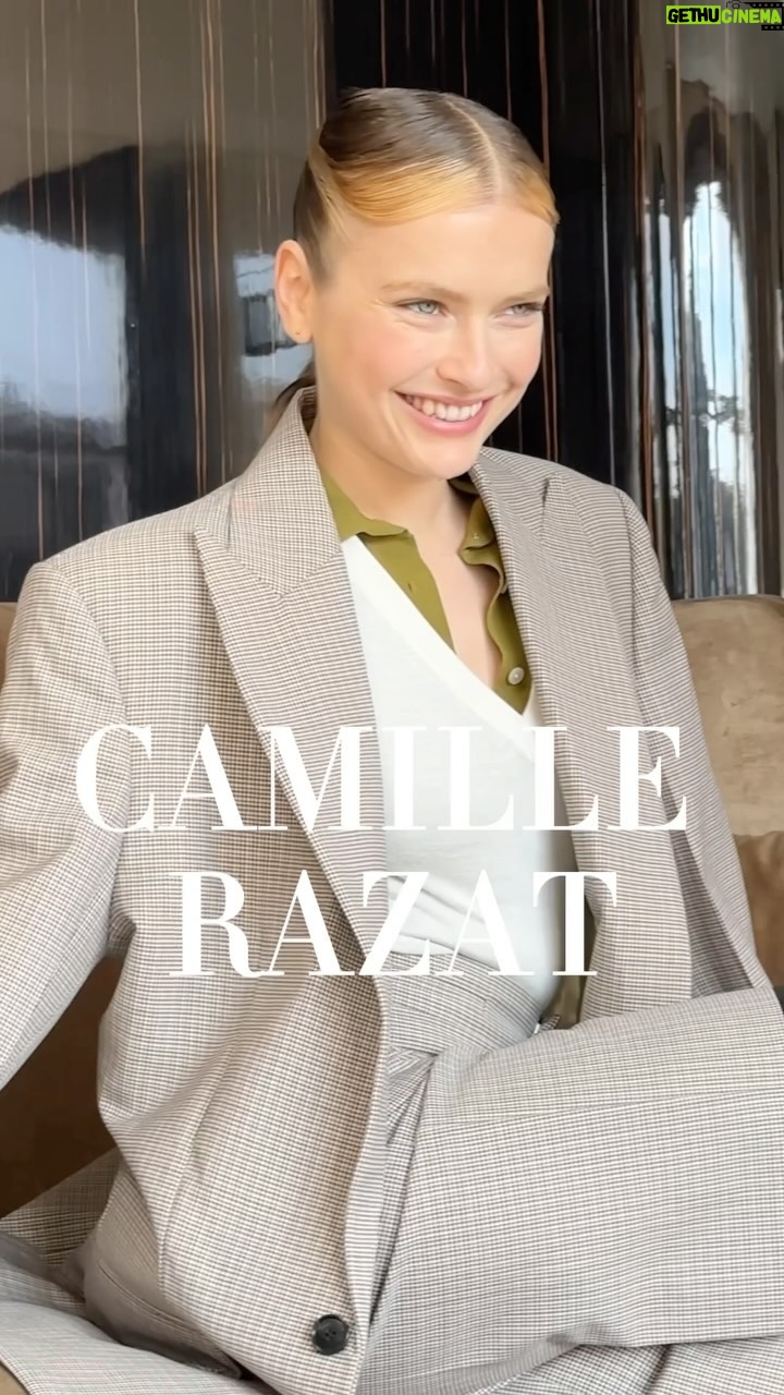Camille Razat Instagram - I’m so thrilled to announce my collaboration with @authenticbeautyconcept 💜 it’s so good to be the face of a brand I truly believe in. Shoutout to the best clients ever. I can’t wait for our next projects. Love