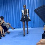 Camille Razat Instagram - Bravo @olivier_rousteing @balmain what an unexpected, unbelievably beautiful show 💙🤍♥️