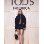 Camille Razat Instagram - Thank for having me @tods @tods congratulations @walterchiapponi ♥️ #todsss24