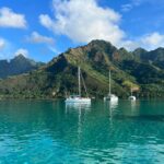 Camille Razat Instagram - Tahiti photo dump part II 🖤 WALTZING WITH BRANDO 🎬 1. love you man @hederjon 2. My twin ♥️ 3. Boats on the waaaaater 🎶 4. Shooting WALTZING WITH BRANDO 5. Welcome to tetiaroa with Jon 6. Shooting my last scene 7. A fishy cloud 8. Coconut trees sunset 9. Little ootd because I know you guys love it