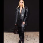 Camille Razat Instagram - Thanks @mm6maisonmargiela for having me 🖤I loved every look. Now, I wanna change my whole wardrobe and only wear this collection. Confortable, edgy, well cut.