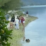 Camille Razat Instagram - Tahiti photo dump part II 🖤 WALTZING WITH BRANDO 🎬 1. love you man @hederjon 2. My twin ♥️ 3. Boats on the waaaaater 🎶 4. Shooting WALTZING WITH BRANDO 5. Welcome to tetiaroa with Jon 6. Shooting my last scene 7. A fishy cloud 8. Coconut trees sunset 9. Little ootd because I know you guys love it