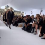 Camille Razat Instagram - Congratulations @matthewmwilliams for this @givenchy show. One word : elegant 🖤