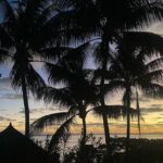 Camille Razat Instagram - Tahiti photo dump part II 🖤 WALTZING WITH BRANDO 🎬 1. love you man @hederjon 2. My twin ♥️ 3. Boats on the waaaaater 🎶 4. Shooting WALTZING WITH BRANDO 5. Welcome to tetiaroa with Jon 6. Shooting my last scene 7. A fishy cloud 8. Coconut trees sunset 9. Little ootd because I know you guys love it