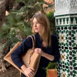 Camille Rowe Instagram - Adventures with the new @prada bag ✨#pradagalleria #adv #gift