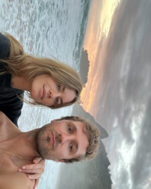 Camille Rowe Instagram - I love life with you the most ♥️ Joyeux anniversaire @theoniarchos Je t’aime