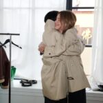 Camille Rowe Instagram - Best friends doing best friend things.. with @jcrew before their big 40th party in NYC ✨ @daniellegoldberg #injcrew #adventskalender