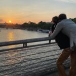 Camille Rowe Instagram - I love life with you the most ♥️ Joyeux anniversaire @theoniarchos Je t’aime
