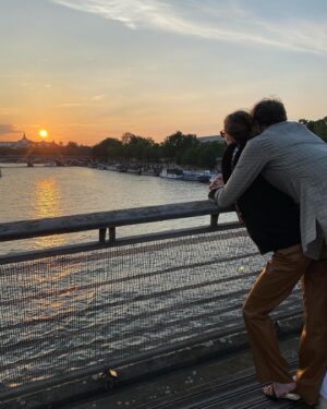 Camille Rowe Instagram - I love life with you the most ♥️ Joyeux anniversaire @theoniarchos Je t’aime