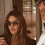 Camille Rowe Instagram - This one night at Chateau …⁠ ⁠ @OliverPeoples and @Brunellocucinelli_brand Spring 2023 now available.⁠ ⁠ Photographer / Director: @dennisleupold⁠ Talent: @fingermonkey, @ollieedwards2⁠ Music: “Lost Without” @shaneguerrette⁠ DP: @rfmotion⁠ Hair: @owengould⁠ Makeup: @tobimakeup⁠ Production: @photobombproduction, @johnny_pascucci
