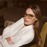 Camille Rowe Instagram - This one night at Chateau …⁠ ⁠ @OliverPeoples and @Brunellocucinelli_brand Spring 2023 now available.⁠ ⁠ Photographer / Director: @dennisleupold⁠ Talent: @fingermonkey, @ollieedwards2⁠ Music: “Lost Without” @shaneguerrette⁠ DP: @rfmotion⁠ Hair: @owengould⁠ Makeup: @tobimakeup⁠ Production: @photobombproduction, @johnny_pascucci
