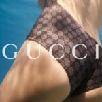 Camille Rowe Instagram - ☀️🩵🍑 GUCCI LIDO