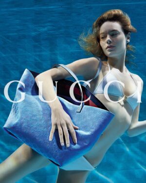 Camille Rowe Instagram - Floating away. ​

Sophisticated swimwear and resort pieces take center stage in the new Gucci Lido campaign, reflecting the simple pleasures of a summer getaway. ​

#GucciLido