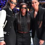 Candace Parker Instagram - All-Star ‘24! I met a couple rappers (@ernie.johnson dropped barz in his Legends speech) and caught up with some amazing peeps. Grateful to work with such amazing people 🙏🏽⭐️ #WeAreNotTheSameIAmAMartian 🔥🔥🔥 #RookieYearCarter3Vibez