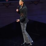 Candace Parker Instagram - All-Star ‘24! I met a couple rappers (@ernie.johnson dropped barz in his Legends speech) and caught up with some amazing peeps. Grateful to work with such amazing people 🙏🏽⭐️ #WeAreNotTheSameIAmAMartian 🔥🔥🔥 #RookieYearCarter3Vibez