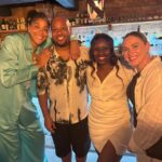 Candace Parker Instagram - Wedding vibez were immaculate… ESPECIALLY since we know it’s the union of two people MEANT TO BE. I love you all. It makes my HEART smile and almost jump out of my chest when some of my favorite people are all together. We ridin til the wheels fall off and even then we keep pushin. @airphonehome and @chrissy_smith01 CONGRATULATIONS ❤️❤️❤️ we love you SO MUCH! Last slide…. Even Goose knew Eric put a RING ON IT!!😂😂🔥👀🫶🏽