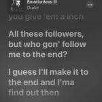 Candace Parker Instagram - All these followers, but who gon' follow me to the end? I guess I'II make it to the end and I'ma find out then 🎶